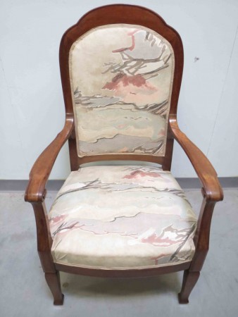 2053 - Kreslo secese mahagon 1910 novy caloun   - PRODANO